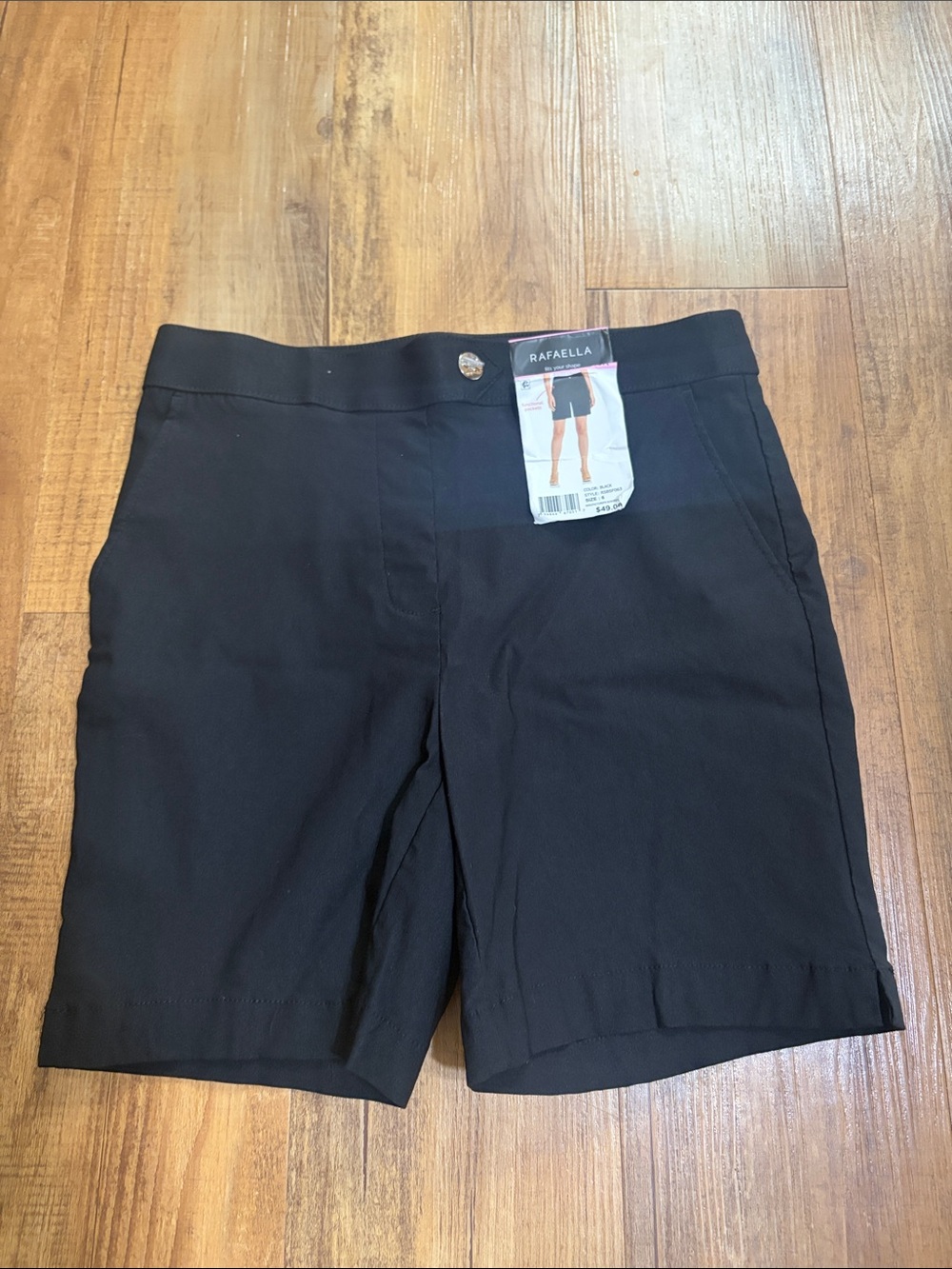 Rafaella Black Shorts size 6